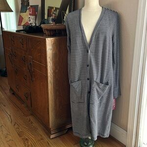 NWT Merona Cotton Knit Cardigan Dress